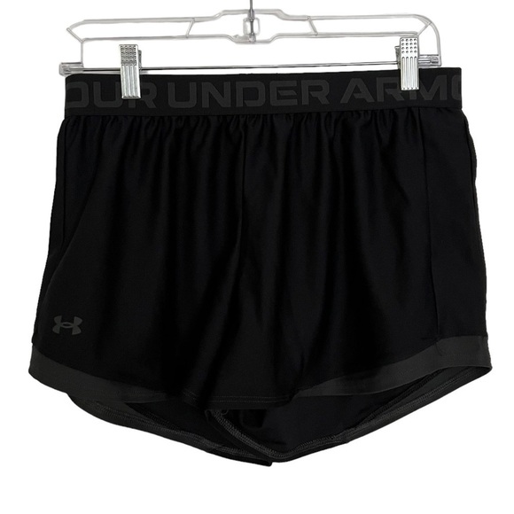 Under Armour Black Play It Up 2.0 Shorts NWT Medium - Picture 2 of 9